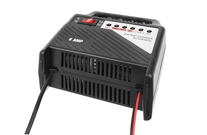 Nabíjačka batérií 6-12V / 6A – nabíjačka autobatérií