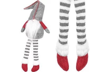 Sedící škriatok – šedý elf 50 cm