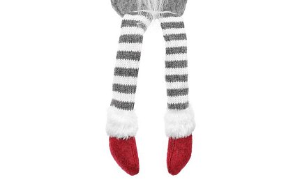 Sedící škriatok – šedý elf 50 cm