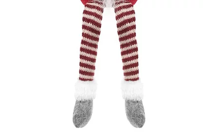 Sedící škriatok – červený elf 50 cm