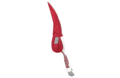 Sedící škriatok – červený elf 50 cm