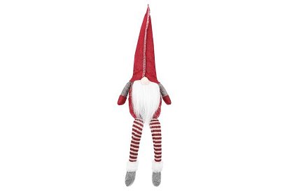 Sedící škriatok – červený elf 50 cm