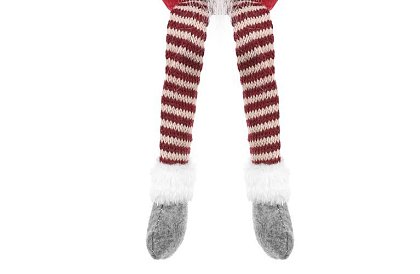 Sedící škriatok – červený elf 50 cm