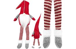 Sedící škriatok – červený elf 50 cm