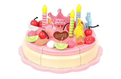 Drevený narodeninový tort – kreatívna sada