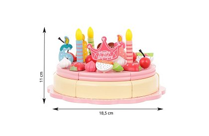 Drevený narodeninový tort – kreatívna sada