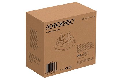 Drevený narodeninový tort – kreatívna sada