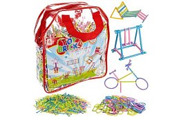 Stavebné bloky – slamky – sada 1000 ks