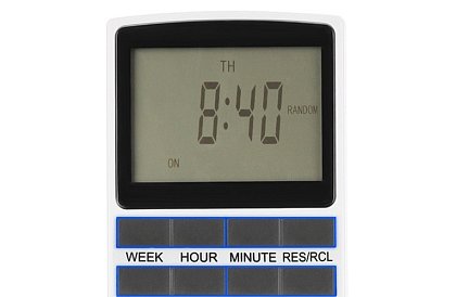 Digitálne spínacie hodiny – časovač zapnutia/vypnutia