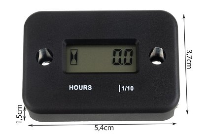 Digitálne motohodiny – počítadlo prevádzkových hodín