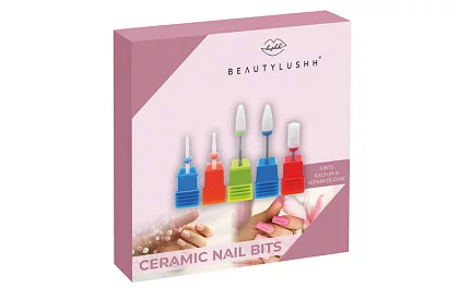 Sada 5 keramických nastrčných pilníkov - fréz