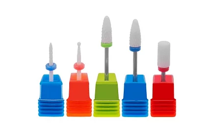 Sada 5 keramických nastrčných pilníkov - fréz