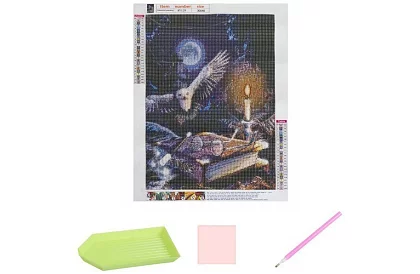 Diamantové maľovanie 5D – Sova