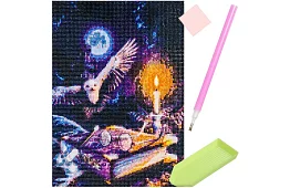 Diamantové maľovanie 5D – Sova