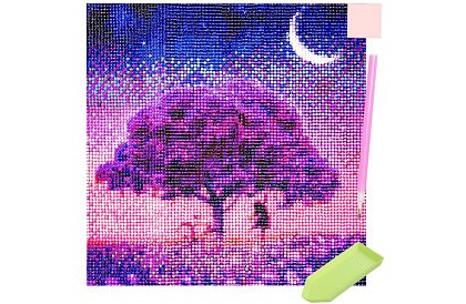 Diamantové maľovanie 5D – Strom