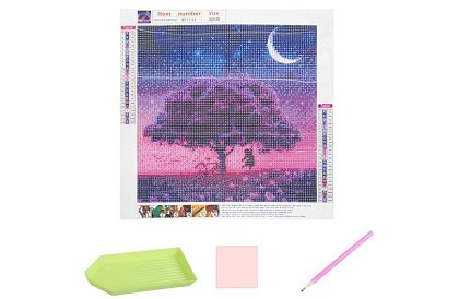 Diamantové maľovanie 5D – Strom