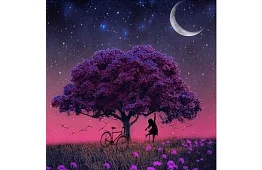 Diamantové maľovanie 5D – Strom