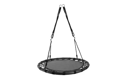 Hojdačka - čapí hniezdo čierna - 100 cm / 150 kg