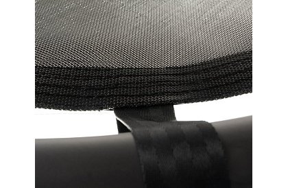 Hojdačka - čapí hniezdo čierna - 100 cm / 150 kg