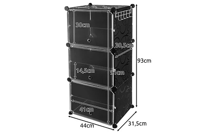Modulárny botník - pojme až 12 párov topánok