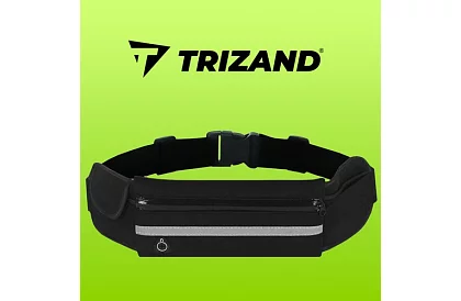 Turistická ledvinka na drobnosti - čierna