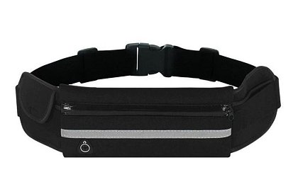 Turistická ledvinka na drobnosti - čierna