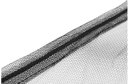 Moskytiéra na záhradný slnečník 350 cm – čierna