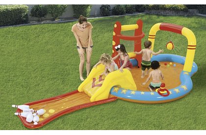 Nafukovacie vodné ihrisko 435x213x117cm - Bestway 53068