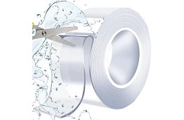 Transparentná obojstranná samolepiaca páska – 3 m