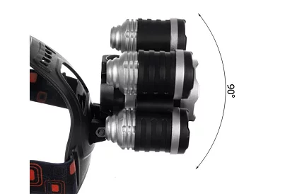 LED čelovka 5 x Cree T6 LED