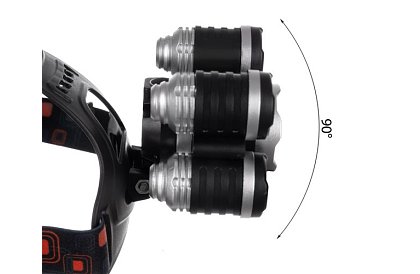 LED čelovka 5 x Cree T6 LED