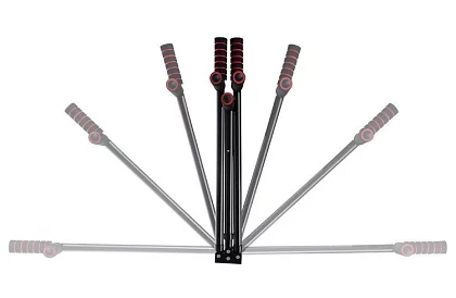 Cvičebná pomôcka na pretiahnutie svalov nôh a stehien