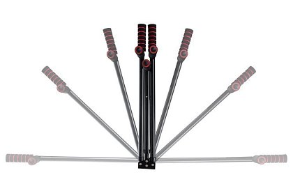 Cvičebná pomôcka na pretiahnutie svalov nôh a stehien