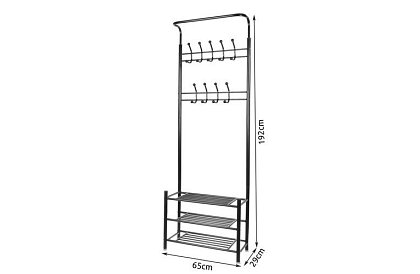 Predsieňová stena – botník s vešiakom