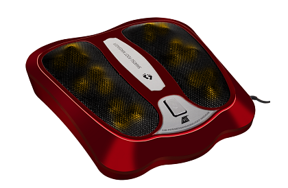 Masážny prístroj na nohy s vyhrievaním