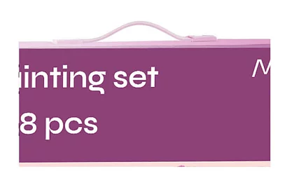 Výtvarná sada na maľovanie pre deti – umelecký kufor - 208 dielikov