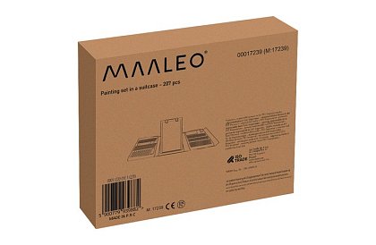 Výtvarná sada na maľovanie pre deti – umelecký kufor - 208 dielikov