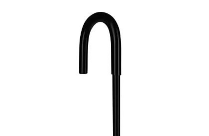 Závesná polička do kúpeľne - čierna