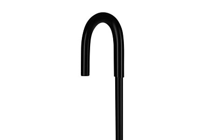 Závesná polička do kúpeľne - čierna