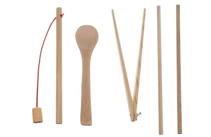 Drevené vzdelávacie puzzle