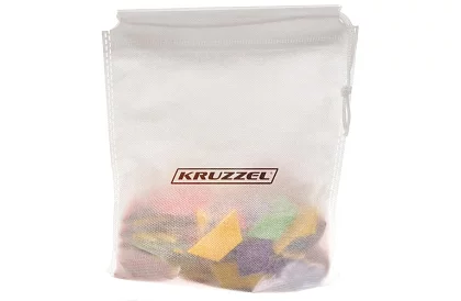 Drevené vzdelávacie puzzle - geometrické tvary