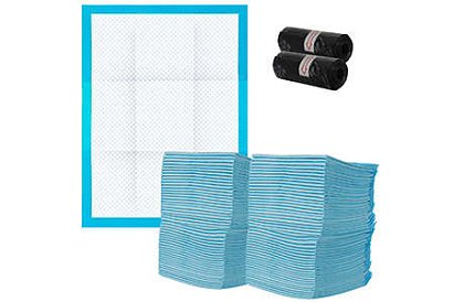 Hygienické savé podložky pre zvieratá 33x45 cm  – 100 ks + vrecká