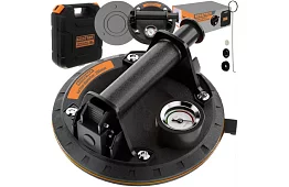 Vakuová prísavka s tlakomером a pumpičkou na obklady, dlaždice a sklo