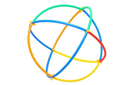 Barevná 3D stavebnica z brčiek 408 ks – kreatívna hra pre deti