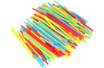 Barevná 3D stavebnica z brčiek 408 ks – kreatívna hra pre deti