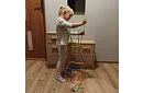 Barevná 3D stavebnica z brčiek 408 ks – kreatívna hra pre deti
