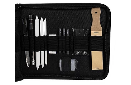 Sada pre profesionálne kreslenie a skicovanie – 32 položiek