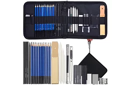 Sada pre profesionálne kreslenie a skicovanie – 32 položiek
