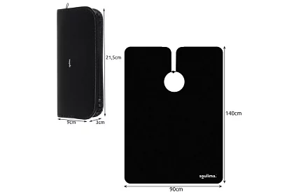 Kadernícke nožnice a príslušenstvo – sada 7 ks