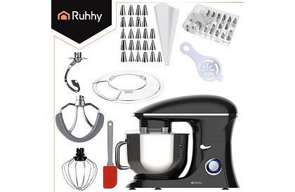 Kuchynský robot 1500 W, s misou 6,2L – RUHHY